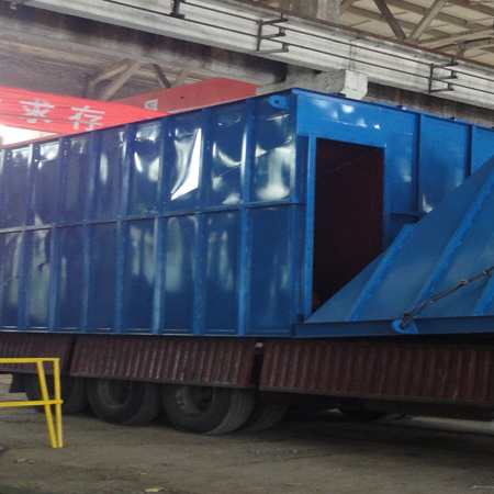 有機肥廠造粒、風(fēng)選、包裝工序DMC-120除塵器已發(fā)貨